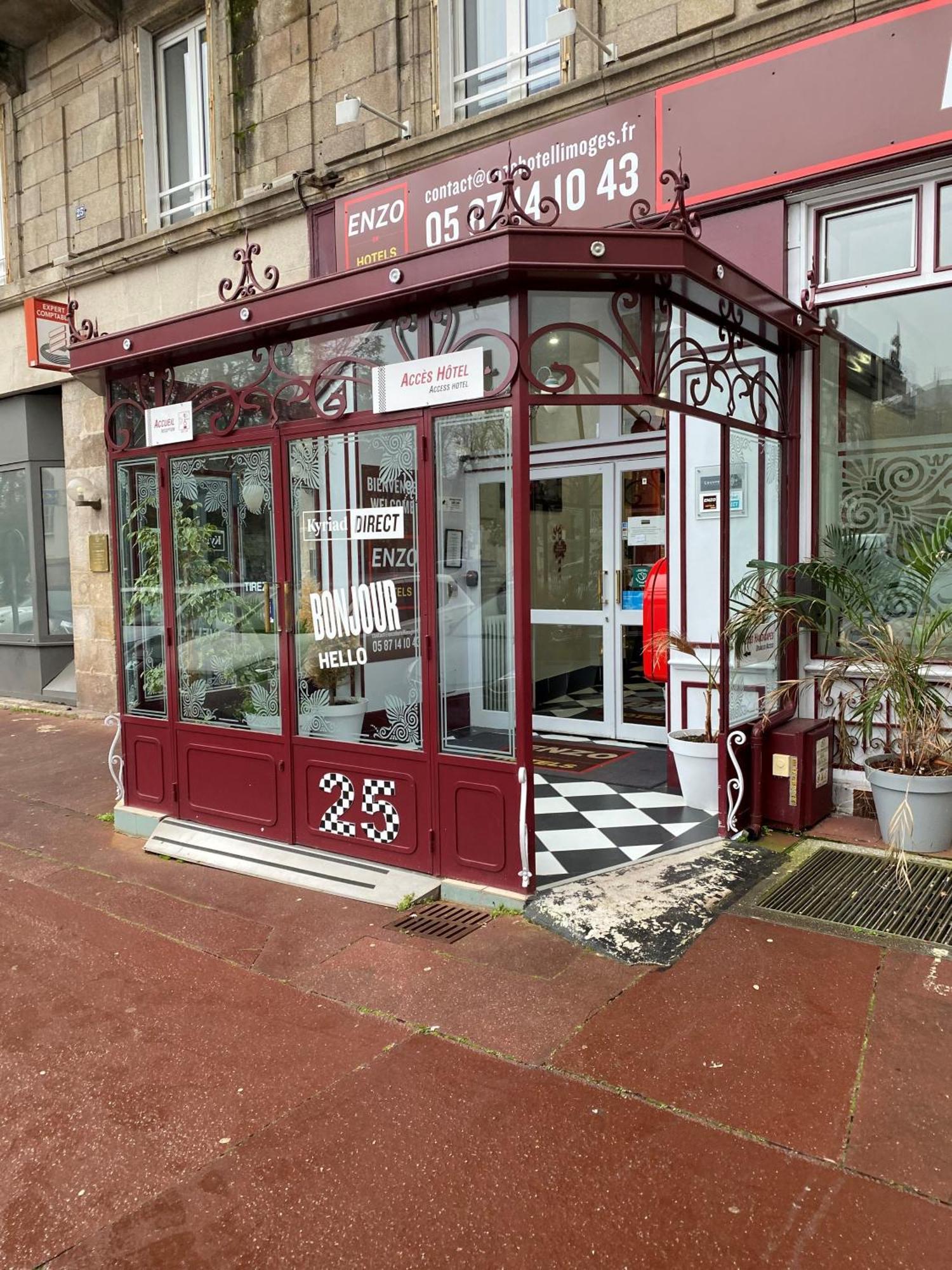 Enzo Hotels Limoges Centre Jourdan By Kyriad Direct Exterior foto